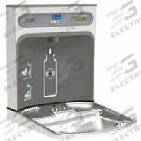 ELKAY Bottle Filler Retrofit Kit: Sensor, 18 7/8 in Ht, 3 5/8 in Wd, Stainless Steel, Silver (MPN EZWSRK). Key specifications — Compatible Product Type: Elkay EZ; Brand: ELKAY; Includes: Basin With Drain Assembly.