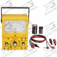 SIMPSON ELECTRIC Analog Multimeter: 1,000 V Max AC Volt Measurement, 1,000 V Max DC Volt Measurement (MPN 260-8XPI). Key specifications — Brand: SIMPSON ELECTRIC.
