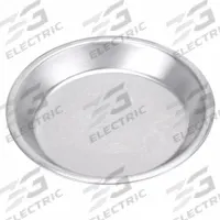VOLLRATH Pie Pan: Pie Pan Pan, Aluminum, Uncoated, 9 3/4 in Overall Dia, 1 1/4 in Overall Dp, Silver (MPN 68089). Key specifications — Bead Closure: Closed Bead; Coating: Uncoated; Pan Style: Pie Pan; Perforation: Solid; Brand: VOLLRATH; Color: Silver; Material: Aluminum; NSF Certified: No.