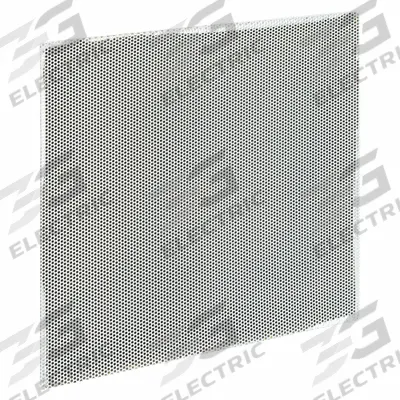 APPROVED VENDOR Return Air Grille: Perforated Grille, White, Powder Coated, Steel, 23 3/4 in H - Surface-Mount Grilles