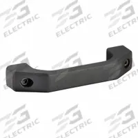 MONROE PMP Pull Handle: Unthreaded Holes, Plastic, Black, 6.3 in Mounting Hole Center to Center (MPN M-72163). Key specifications — Screw Size: M8; Brand: MONROE PMP; Color: Black.