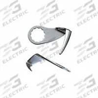 FEIN Oscillating Tool Blade: 3/8 in Blade Wd, 1 1/2 in Overall Lg, Hooked Cutting, Glass, 2 PK (MPN UBLADE-212-2PK). Key specifications — attr1097568: Hooked Cutting; attr1097557: FEIN; attr1097582: Glass.