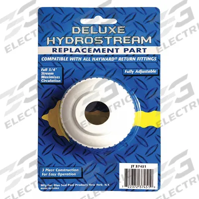 BLUE WAVE PRODUCTS Hydrostream Fitting: White, Plastic - Pool Vacuum Fittings & Adapters
