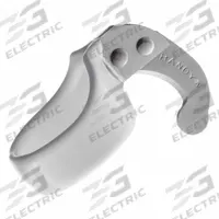 HANDY Ring Knife: 4 in Overall Lg, Steel, 1/2 in Blade Projection Lg, White, 12 PK (MPN BP-15-WHITE). Key specifications — attr307740: White; attr307733: Steel; attr324889: HANDY.
