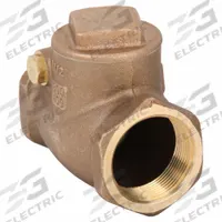 MILWAUKEE VALVE Low Lead Swing Check Valve: Swing, Inline Valve Body, 1 1/2 in Pipe Size, Bronze (MPN UP509 1-1/2). Key specifications — Brand: MILWAUKEE VALVE.