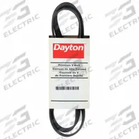 DAYTON Banded V-Belt: J, 460J6, 6 Ribs, 46 in Outside Lg, 9/16 in Top Wd, 5/32 in Thick (MPN 3X655)