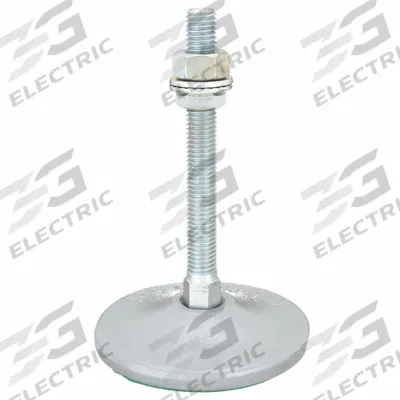 AIRLOC Male-End Leveling Mount: Fixed Stud, M16 Thread Size, 4.92 in - Vibration-Damping Male Leveling Mounts
