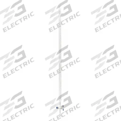 APPROVED VENDOR Straight Bore Buret: 50 mL, B, 820 mm, ±0.10 mL, 0.1 mL Inc, Glass - Class B Glass Burets