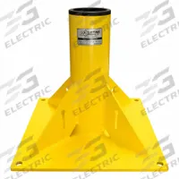 OZ LIFTING PRODUCTS Mounting Base: Pedestal, 1,200 lb Max Load Capacity, Steel, For 3.62 in Mast Dia (MPN OZPED1). Key specifications — Brand: OZ LIFTING PRODUCTS; Material: Steel.