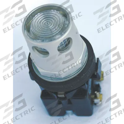 EATON Extended Push Button: Clear, 30 mm Mounting Size, Non-Metallic - Illuminated Extended-Length Push-Button Operators