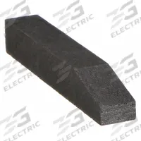 AMERICAN BEAUTY Resistance Soldering Electrodes: Block Tip, 0.25 in Tip Wd, 2 PK (MPN 105159). Key specifications — Manufacturer Part Number: 105159; Brand: AMERICAN BEAUTY; Compatible Handpiece Manufacturer Model Number: 105158; Material: Carbon.