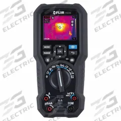 FLIR Digital Multimeter: TRMS, CAT III 1000V/CAT IV 600V, 1,000 V Max AC Volt Measurement, IP40 (MPN DM286). Key specifications — Instrument Counts: 6,000; Brand: FLIR; Calibration Certificate Included: Not Included.