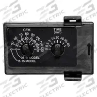 Speed Control: Polypropylene, Black, 0 to 60 min Timer, Dial, 3 3/4 in x 1 2/3 in x 2 in (MPN FV-VS15VK1). Key specifications — Product Type: Speed Control; Material: Polypropylene; Switch Type: Dial; Color: Black; Brand: PANASONIC; Control Range: 0 to 60 min Timer.