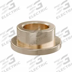 Flanged Sleeve Bearing: Bronze, SAE 841, 6 mm Bore, 9 mm OD, 5 mm Lg, -35°F to 300°F, 10 PK (MPN FFM0609-05B). Key specifications — System of Measurement: Metric; Material Grade: SAE 841; Flange Type: Flanged; Brand: OILITE.