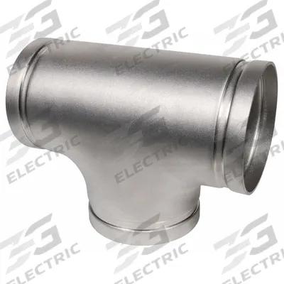 GRUVLOK Metal Pipe Tee: 304 Stainless Steel, 4 in x 4 in x 4 in, 4 in Lg - Grooved Pipe Fittings