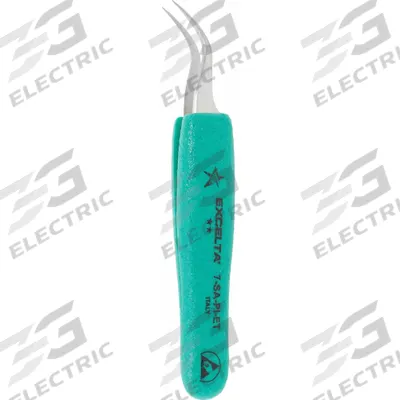 EXCELTA Tweezers: Stainless Steel, Point - Wafer-Handling Tweezers
