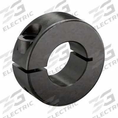 RULAND MANUFACTURING Shaft Collar: 1-Piece, Metric, Round, Clamp-On, 20 mm Bore Dia - Steel Shaft Collars