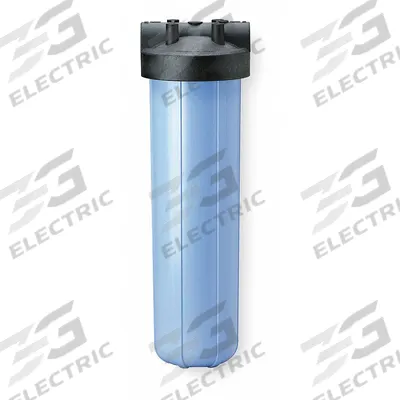PENTAIR/PENTEK Water Filter Housing: 1 1/2 in, NPT, 23 3/4 in Overall Ht, 7 1/2 in Overall Dia - Pentair Water Filter Cartridge Housings