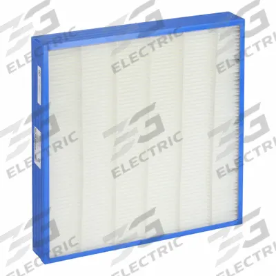 MICROSHIELD Minipleat Air Filter: 24 in x 24 in x 4 in, Synthetic, Plastic, No Header - Zero-Bypass Minipleat Air Filters