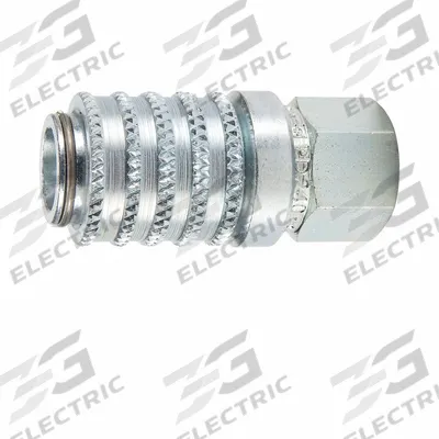 PARKER Coupler: 1/8 in, 1/4"-18 Thread Size, Female NPTF, NPTF, Steel - PD Series Hydraulic Quick-Connect Coupling Bodies