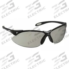 UVEX BY PIP Safety Glasses: Gray Lens, Half-Frame, Hard Coat, Black Frame, A900 Series (MPN A903). Key specifications — Brand: UVEX BY PIP; Frame Color: Black; Lens Color: Gray.