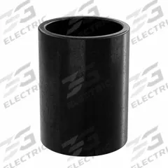 OILITE Sleeve Bearing: PEEK, 1 1/4 in Bore, 1 1/2 in OD, 2 in Overall Lg, 25,000 lb/sq in-fpm Max PV (MPN PS-2024-16B). Key specifications — Color: Black; Brand: OILITE.