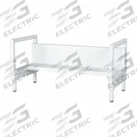 INSTOCK Support Stand: 36 in Overall Dp, 4 ft Overall Wd, 40 in Overall Ht, 2,200 lb Load Capacity (MPN ASLF-48). Key specifications — attr1026904: White; attr1026914: Metal; attr1026905: 53CP79; attr1026906: BSC-B2-48; attr1026903: INSTOCK; attr1026907: Biological Safety Cabinets; attr1026916: Stationary; attr1026923: Base Stand.