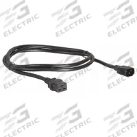 APC BY SCHNEIDER ELECTRIC Power Cord: 6 1/2 ft Lg, 3/14, C14 Plug, C19 Receptacle, SJT, Rubber (MPN AP9878). Key specifications — Brand: APC BY SCHNEIDER ELECTRIC; Jacket Material: Rubber.