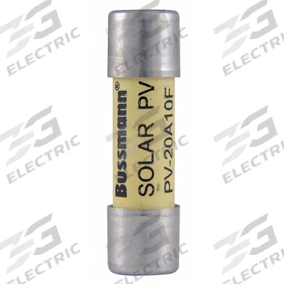 BUSSMANN Solar Fuse: PV-F Series, Fast-Acting, 3 A - Fast-Acting Cylindrical Fuses