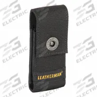 LEATHERMAN Tool Sheath: For 1 3/4 in Belt Wd - Max, 1 Pockets, Black, Nylon (MPN 934928). Key specifications — Closure Type: Snap; Attachment: Belt Slot; Color: Black; Brand: LEATHERMAN; For Tool Type: Pliers.