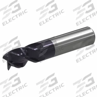 WIDIA Square End Mill: Carbide, TiAlN Coated, 4 Flute, 3/8" Mill Dia, 1-1/2" LOC - Fast-Cutting Carbide Square End Mills for Steel & Cast Iron