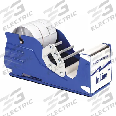 START INTERNATIONAL Tape Dispenser: For 3 in Max Tape Wd, For 3 in Tape Core Dia - Bench-Style Dispensers for Multiple Tape Rolls
