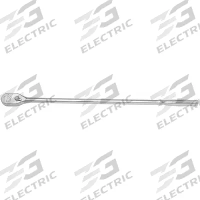 SK PROFESSIONAL TOOLS Hand Ratchet: Pear, Reversible, 24 in Overall Lg, Chrome - Standard-Head Ratchets
