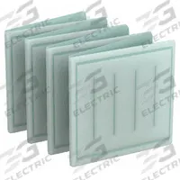 GRAINGER Link Air Filter: 20 in x 16 in x 1 in, 16 in Section Wd, 8 Sections, 2 Ply, MERV 8 (MPN 2GGY6). Key specifications — Performance Rating: MERV 8; Brand: GRAINGER; Media Material: Synthetic.