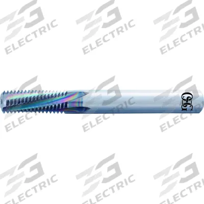 OSG Thread Mill: Helical Flute, M6x1 Metric, 4 Flute - Helical-Flute Thread Mills for Steel, Cast Iron & Hardened Steel
