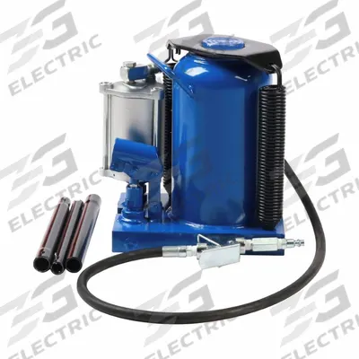 WESTWARD High-Clearance Bottle Jacks: Steel, Manual Handle/Pneumatic, Air/Mechanical