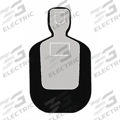 ACTION TARGET Shooting Range Targets: Cardboard, Silhouette Target, 3 3/4 ft Ht, 24 in Wd - Silhouette Targets