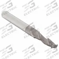 APPROVED VENDOR Square End Mill: Carbide, TiCN Coated, 2 Flute, 3/16" Mill Dia, 3/4" LOC, 2-1/2" OAL (MPN 213-001016)