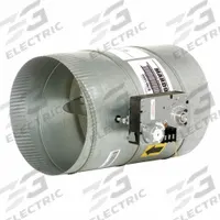 Zone Control Damper: For 14 in Dia, 16 in L, 17 in H, 16 in W, 24V AC (MPN MARD14). Key specifications — Nameplate Voltage: 24V AC; Brand: HONEYWELL HOME; Includes: 24V AC Floating-Control Type Modulating Motor.