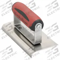 MARSHALLTOWN Hand Edger: Carbon Steel, 6 in Blade Lg, 3 in Blade Wd, DuraSoft, 4 1/2 in Handle Lg (MPN 136D). Key specifications — attr1004985: Edger; attr1004984: MARSHALLTOWN; attr1004993: DuraSoft.