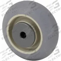 APPROVED VENDOR Caster Wheel: 5 in Wheel Dia., 1 1/4 in Wheel Wd, Rubber, 500 lb Load Rating, Gray (MPN P-RCP-050X013/038K). Key specifications — Wheel Core Material: Plastic; Wheel/Tread Color: Gray; Brand: APPROVED VENDOR.