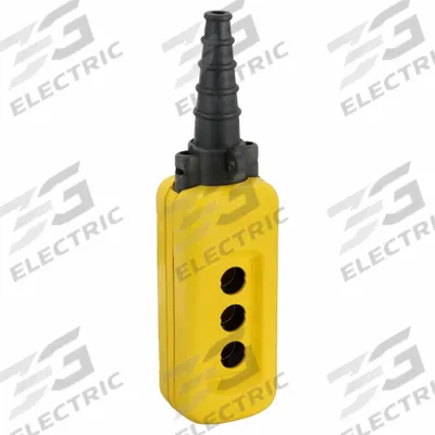 SCHNEIDER Pendant Enclosure: 3 Holes, 22 mm Operator Size - Pendants with Rubber Sleeve-Protected Cable Entries
