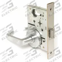 BEST Door Lockset: Passage Lever Locksets, Chrome, ADA Compliant, Interchangeable Core (MPN 45H0N15H626). Key specifications — Ligature Resistance: Not Ligature-Resistant; Brand: BEST; Lockset Function ANSI Code: F01; Visual Indicator Message: No Message; Lockset Style: 40H Rose; ADA Compliant: Yes; Finish: Satin Chromium-Plated : Stainless Steel.