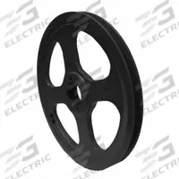 APPROVED VENDOR V-Belt Sheave: AK124H, 1 Groove, 12.25 in OD, Bushed Bore, H/QT, Cast Iron. Key specifications — attr1318293: AK124H.