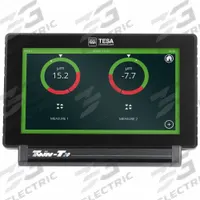 TESA BROWN & SHARPE Electronic Probe Display: TESA Testatronic Twin Series, 0.0001 in Resolution (MPN 04430014). Key specifications — attr1183956: Wireless; attr1183967: Dock Mount; attr1183954: 04430014; attr1183957: TESA Testatronic Twin Series; attr1183963: 0.0001 in; attr1183965: Digital; attr1184010: TESA BROWN & SHARPE.