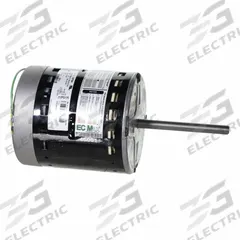 PACKARD Evaporative Cooler Motor: 48 Frame Size, Belly Band, ECM, Open, 1/2 hp, 115/230V AC (MPN 46012). Key specifications — attr1392872: PACKARD; attr1392871: 46012; attr1398782: Constant Torque; attr1398787: PSC Indoor Blower Motor; attr1398789: 48; attr1398792: 4.0 A; attr1398815: 1,075 RPM; attr1398819: 115/230V AC.