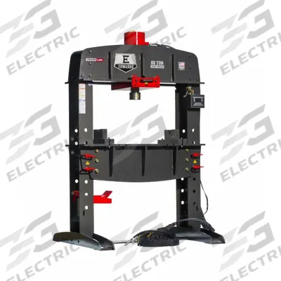 EDWARDS Hydraulic Press: Electric, H-Frame - Hydraulic-Electric H-Frame Hydraulic Presses with PLC