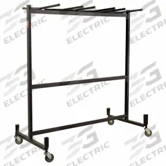NATIONAL PUBLIC SEATING Chair and Table Cart: 1,320 lb, 33 1/4 in L x 67 in W x 70 in H, (4) Swivel (MPN 42-8). Key specifications — Frame Color: Brown; For Use with Series: 1200; Brand: NATIONAL PUBLIC SEATING; Caster/Wheel Configuration: (4) Swivel.
