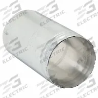 Gas Vent Pipe: 6 in Duct, 1 ft Lg, Steel, Category I, Outer Galvanized Steel w/ Inner Aluminum Liner (MPN 6E12A). Key specifications — Finish: Galvanized; Brand: AMERI-VENT; Product Type: Gas Vent Pipe; Material: Steel; Connection Type: Snap Lock; Vent Material: Outer Galvanized Steel w/ Inner Aluminum Liner.