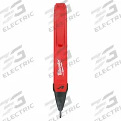 MILWAUKEE Non-Contact Voltage Detector/Tester: 50 V to 1,000 V, Audible/Light, CAT IV 1000V (MPN 2200-20). Key specifications — Brand: MILWAUKEE.